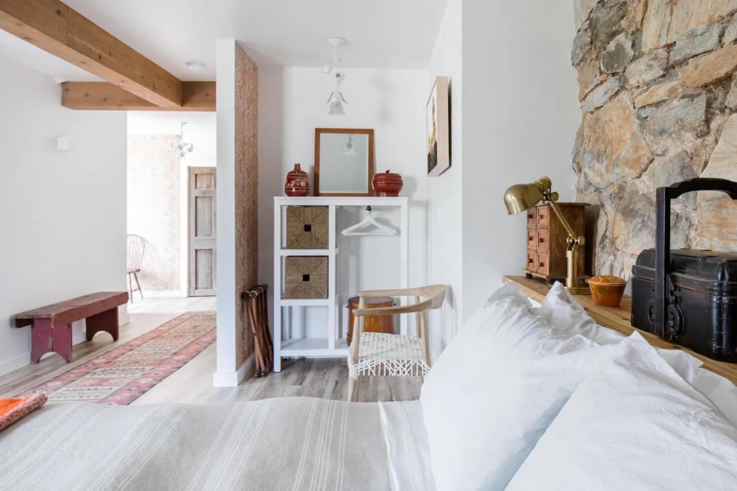 Studio Guest Suite In Forest Cottage Tryon Luaran gambar